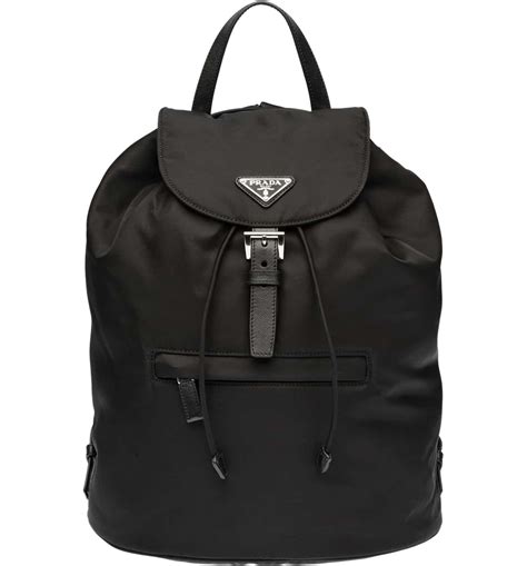 prada leather backpack review|Prada nylon backpack small.